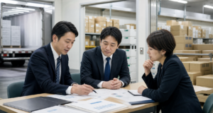 食品卸 M&Aで温度帯物流と得意先承継を検討するイメージ